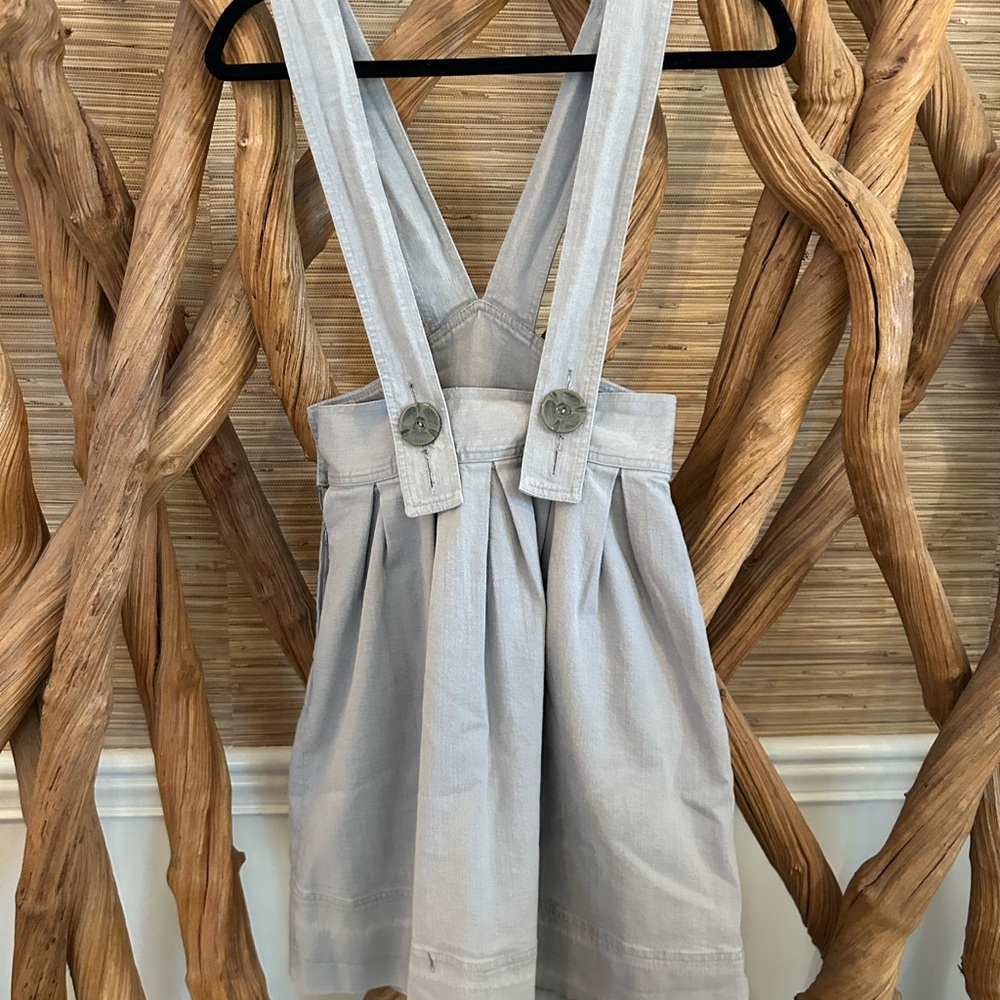 Betsy johnson small denim romper dress